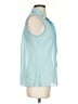 Dizzy Lizzy 100% Polyester Teal Sleeveless Blouse Size S - photo 4