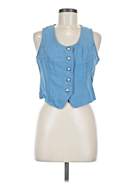 Good Luck Gem Denim Vest