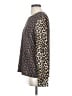 Equipment 100% Silk Animal Print Black Blouse Size S - photo 5