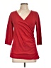 Torrid Red 3/4 Sleeve Top Size Lg Plus (0) - photo 1