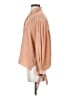 Vince. 100% Silk Tan Long Sleeve Silk Top Size XS - photo 5