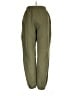 Comfrt Solid Green Track Pants Size M - photo 2