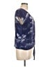 Tiny 100% Rayon Blue Short Sleeve Blouse Size L - photo 4