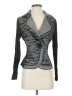 Alberto Makali Chevron-herringbone Gray Blazer Size S - photo 1