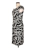 David Meister 100% Polyester Graphic Black Cocktail Dress Size 10 - photo 5