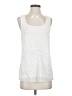 Ann Taylor 100% Polyester Ivory Sleeveless Blouse Size S - photo 1