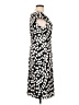 David Meister 100% Polyester Graphic Black Cocktail Dress Size 10 - photo 4