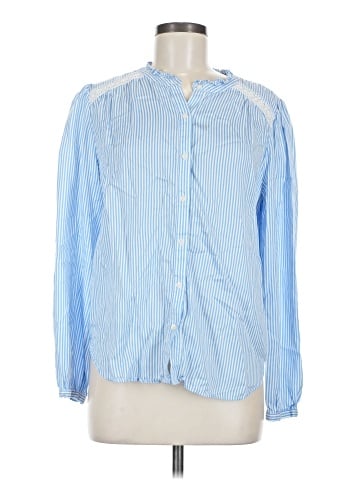Ann Taylor Long Sleeve Button-Down Shirt (view 1)