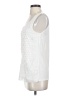 Ann Taylor 100% Polyester Ivory Sleeveless Blouse Size S - photo 5