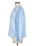 Ann Taylor Blue Long Sleeve Button-Down Shirt Size M - photo 5