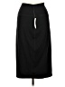 Ododos Solid Black Casual Skirt Size L - photo 2