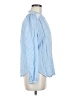 Ann Taylor Blue Long Sleeve Button-Down Shirt Size M - photo 4