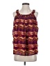 Bob Mackie 100% Polyester Purple Sleeveless Blouse Size S - photo 1