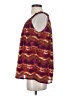 Bob Mackie 100% Polyester Purple Sleeveless Blouse Size S - photo 5