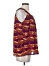 Bob Mackie 100% Polyester Purple Sleeveless Blouse Size S - photo 4