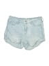 Hollister Blue Denim Shorts Size 7 - photo 1