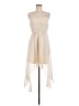 Cinderella Divine 100% Polyester Ivory Cocktail Dress Size M - photo 1