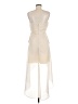 Cinderella Divine 100% Polyester Ivory Cocktail Dress Size M - photo 2