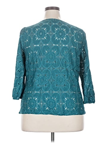 Sampeel 3/4 Sleeve Blouse (view 2)
