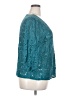 Sampeel Teal 3/4 Sleeve Blouse Size XXL - photo 4