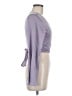 Cider Purple Long Sleeve Blouse Size M - photo 4