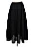 Shein 100% Polyester Solid Black Casual Skirt Size 6 - photo 1