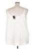 Torrid White Sleeveless Blouse Size 4X Plus (4) - photo 2