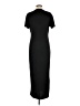 Shein Solid Black Casual Dress Size M - photo 2