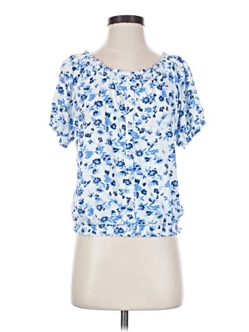 Lucky Brand Short Sleeve Blouse (view 1)