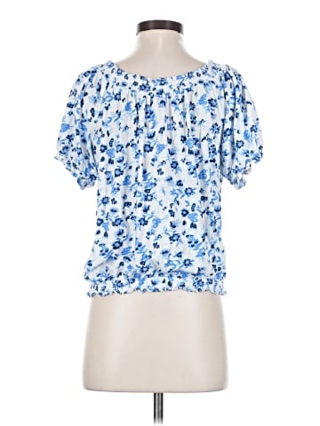 Lucky Brand Short Sleeve Blouse (view 2)