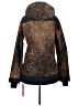 Volcom 100% Polyester Animal Print Brown Jacket Size S - photo 2