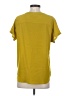 Broadway & Broome Yellow Short Sleeve Top Size S - photo 2