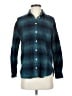 Madewell Plaid Blue Long Sleeve Button-Down Shirt Size S - photo 1