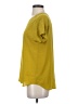 Broadway & Broome Yellow Short Sleeve Top Size S - photo 5