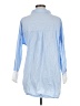 Zara Blue Long Sleeve Button-Down Shirt Size M - photo 2