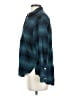Madewell Plaid Blue Long Sleeve Button-Down Shirt Size S - photo 5