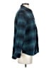 Madewell Plaid Blue Long Sleeve Button-Down Shirt Size S - photo 4