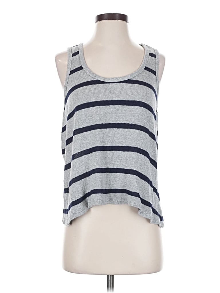 Pre-owned Soft Joie Tank Top Gray Halter Neckline Tops