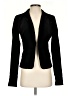 J.Crew 100% Cotton Solid Black Blazer Size 2 (tall) - photo 1