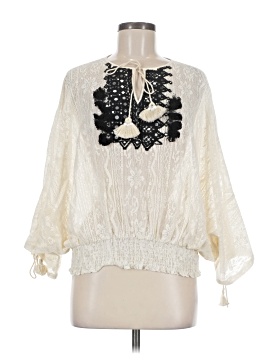 Vineet Bahl 3/4 Sleeve Blouse (view 1)