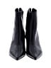 Marc Fisher 100% Leather Black Ankle Boots Size 10 - photo 2
