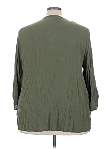 Terra & Sky 3/4 Sleeve Blouse (view 2)
