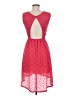 Wet Seal 100% Polyester Red Cocktail Dress Size M - photo 2