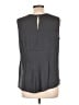 DR2 100% Polyester Gray Sleeveless Blouse Size L - photo 2