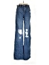 KANCAN JEANS 100% Cotton Hearts Blue Jeans Size 7 - photo 1