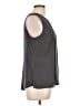 DR2 100% Polyester Gray Sleeveless Blouse Size L - photo 4