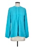 Banana Republic 100% Polyester Teal Long Sleeve Blouse Size XS - photo 1