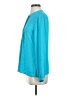 Banana Republic 100% Polyester Teal Long Sleeve Blouse Size XS - photo 5