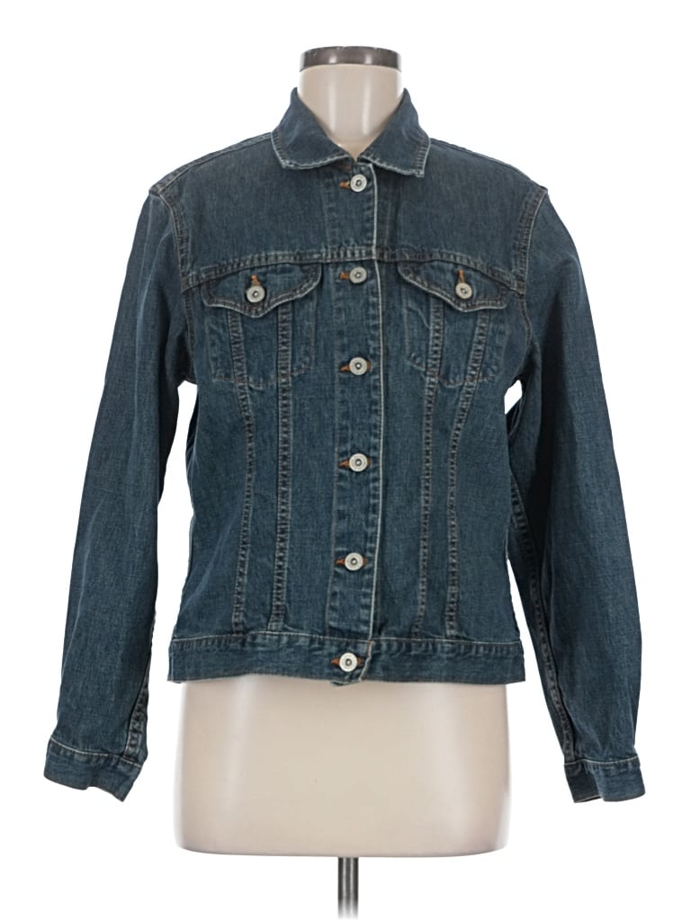 Pre-owned Eddie Bauer Denim Jacket In Blue