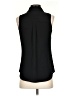 Express Outlet Black Sleeveless Button-Down Shirt Size XS - photo 2